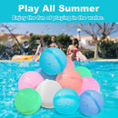 12Pcs Reusable Magnetic Water Balloons for Kids - Endless Summer Fun