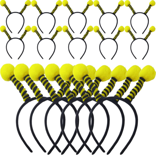 14PCS Bee Tentacle Headbands – Fun Party Hair Accessories