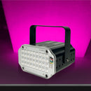 2-Pack Mini White LED Strobe Lights – Sound Activated Party Lighting with Speed Control