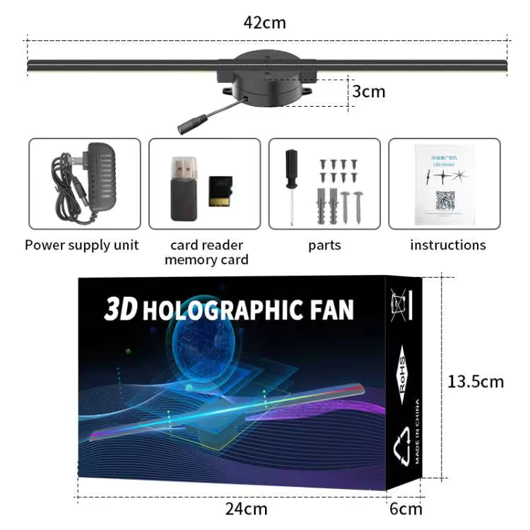 3D Hologram Projector – Eye Catching Advertising Display for Business & Events