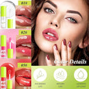 3PCS lip oil Lip Oil Set - Long Lasting Lip Oil Light Lip gloss Set - Glitter Liquid Lip Gloss - Moisturizing Tinted Lip Gloss Lip Plumper Lip Balm - High-Shine【B 3PCS】
