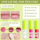 3PCS lip oil Lip Oil Set - Long Lasting Lip Oil Light Lip gloss Set - Glitter Liquid Lip Gloss - Moisturizing Tinted Lip Gloss Lip Plumper Lip Balm - High-Shine【B 3PCS】