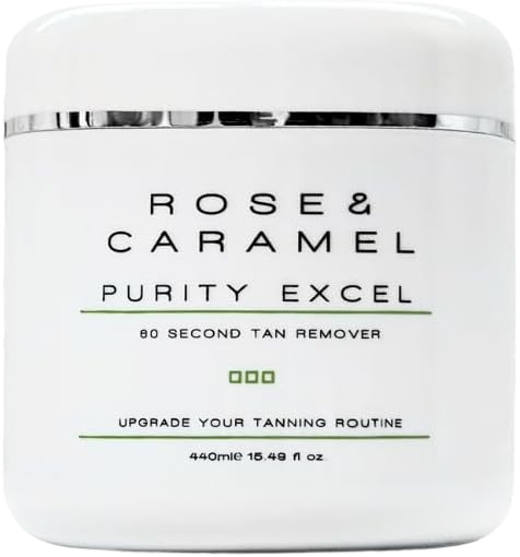 Rose & Caramel Purity Excel 60 Second Fake Tan Remover 440ml