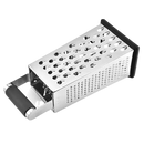 4 Sided Box Grater, Regular, Stainless Steel