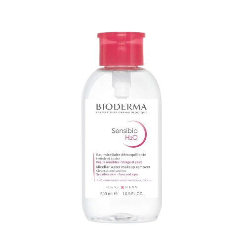Bioderma Sensibio H2O Micellar Water with Pump 500ml Aloe Vera