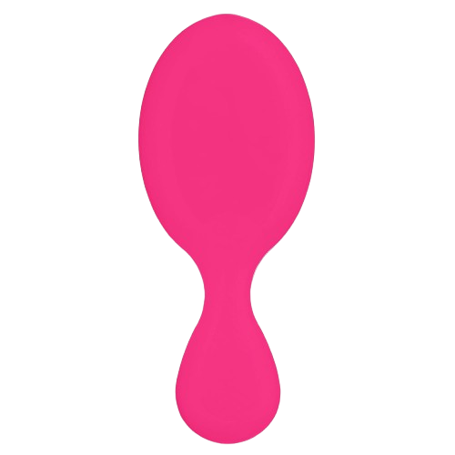 WetBrush Mini Detangler UltraSoft Bristles Travel Perfect Brush Suitable for All Hairtypes Pink