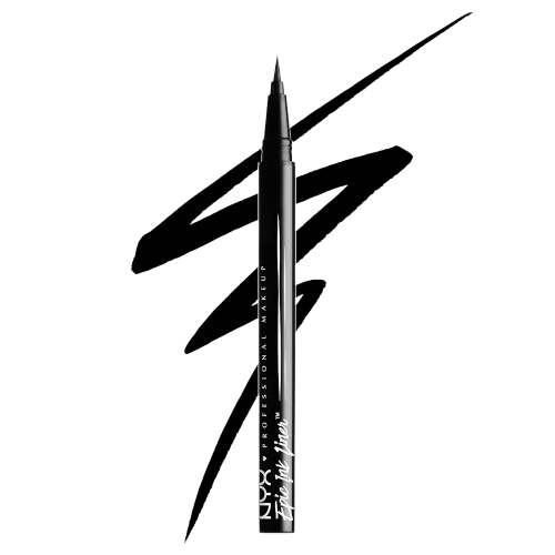 NYX Professional Makeup Epic Ink Eye Liner Waterproof Vegan Formula Shade 01 Black