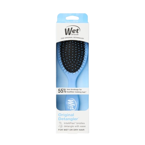 Wet Brush Original Detangler Brush Sky – Ultra-Soft IntelliFlex Bristles, Pain-Free Comb for All Hair Types