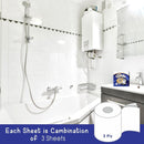 Panda Cuddle Soft Quilted Toilet Rolls, Super Quality Classic 3 Ply Toilet Tissue Unscented, Provide Ultimate Quilted Comfort - 90 Rolls