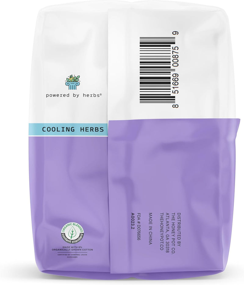THE HONEY POT - Herbal Overnight Pads - 12 Count