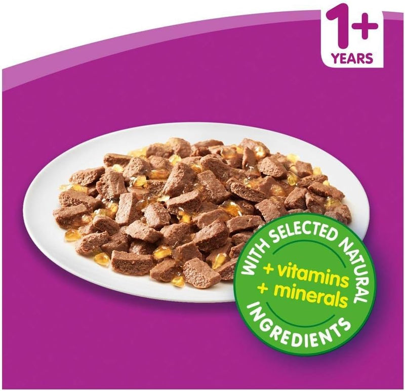 Whiskas Poultry Selection in Jelly, 80 x 100g