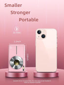 Digital FHD 1080P Point & Shoot Camera – 16X Zoom, Anti-Shake (Pink)