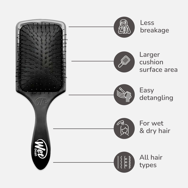 WetBrush Paddle Black