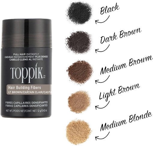 Toppik Hair Building Fibers Medium Blonde 3g