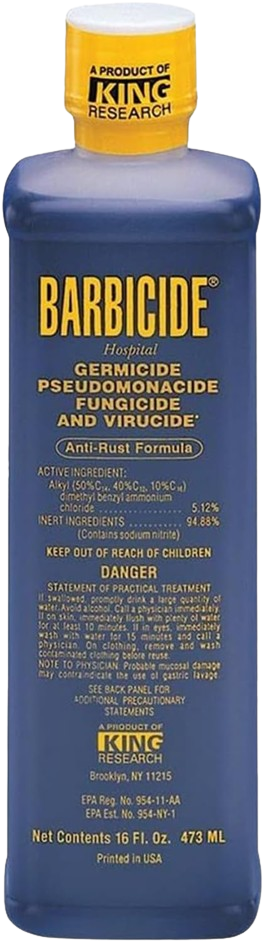 Barbicide Salon Barber Professional Disinfectant Solution 473ml