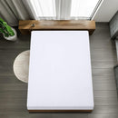 Utopia Bedding Fitted Sheet Double, White - Deep Pocket 14 inch (35 cm) - Easy Care - Soft Brushed Microfibre Fabric - Shrinkage and Fade Resistant - Bottom Sheet