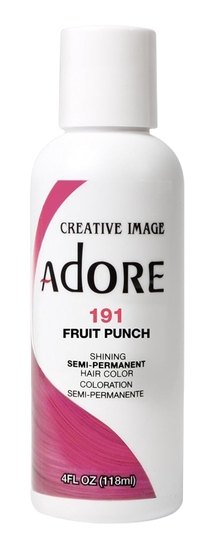 Adore Shining Semi-Permanent Hair Color 191 Fruit Punch 118ml
