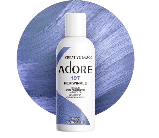 Adore Shining Semi-Permanent Hair Colour 197 Periwinkle 118ml