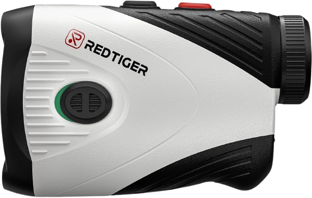 REDTIGER Golf Rangefinder with Slope, 1200 Yards Laser Range Finder Golfing, 7X Magnification, Flag Pole Locking Vibration, Rechargeable Range Finders with Magnet Stripe, GolfVue Series 1