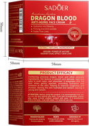 Sadoer Dragon Blood Cream, Dragon Blood Facial Cream, Dragon Blood Anti Aging Face Cream, Dragons Blood Anti Wrinkle Face Cream for Sensitive Skin, Dragons Blood Easy Cream for Women 50g (1 Pc)