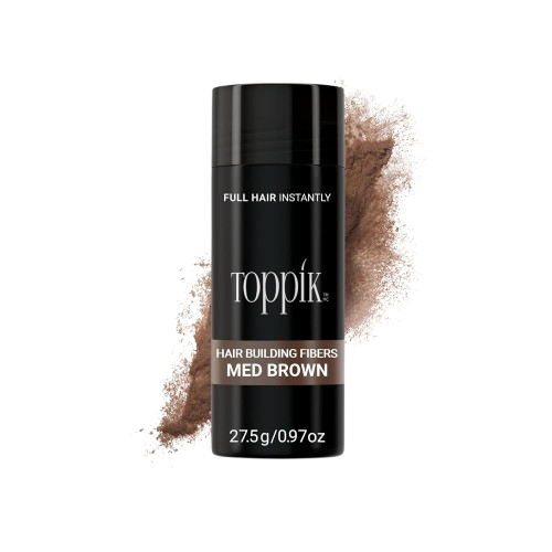 Toppik Hair Building Fibres Powder Medium Brown 27.50g