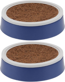 DOITOOL 2 Set Pigeon Egg Nest Pigeon Bird Egg Coconut Palm Liner Bowl Bird Breeding Nest Mat Bird Nesting Material for Home Shop