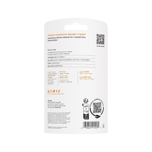 Real Techniques Miracle Complexion Sponge – Pack of 4