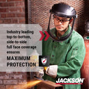 MAXVIEW™ Premium Face Shield - Clear Window - 370 Speed Dial™ Ratcheting Head Gear