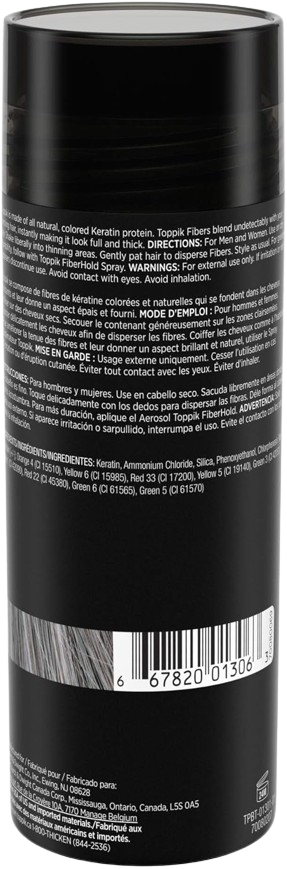 Toppik Hair Building Fibers Gray 55g