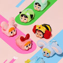 POP MART Crybaby × Powerpuff Girls Series Plush Keychain – Blind Box Collectible Figure