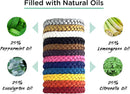 Pestects Mosquito Repellent Bracelet 12 Pack, Adjustable Leather Deet-Free Natural Insect Mosquito Bands for Adults & Kids, 300 Hour Insect Repellent Protection