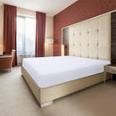 Utopia Bedding Fitted Sheet Double, White - Deep Pocket 14 inch (35 cm) - Easy Care - Soft Brushed Microfibre Fabric - Shrinkage and Fade Resistant - Bottom Sheet