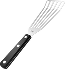 MIU Fish Spatula Stainless Steel, Flexible, Polished Metal, Corrosion Resistant, Kitchen Slotted Turner