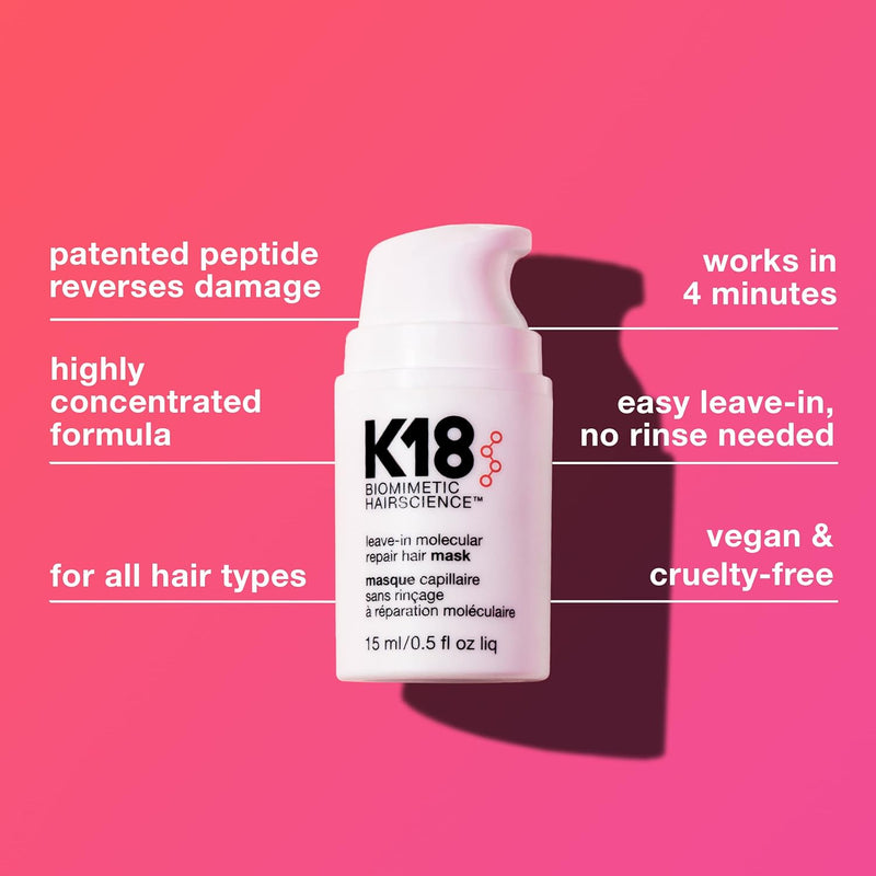 K18 Biomimetic Molecular Hair Repair Mask 15ml Limited Edition