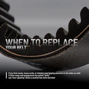 Polaris Drive Belt for Ranger 1000, Crew 1000, 570 SP, Crew 570 SP Models, Including Northstar, Premium, Winter Prep, EPS, Runs Cooler, OEM Performance CVT Belt, No Clutch Recalibration - 3211218