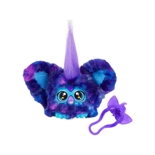 Furby Furblets Star-Lee Mini Friend – Interactive Plush Toy (Dark Blue