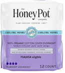 THE HONEY POT - Herbal Overnight Pads - 12 Count