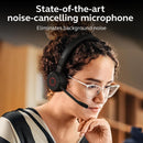 Jabra Evolve 65 TE Wireless Headphones – Dual-Ear Noise-Canceling Headset (Black)