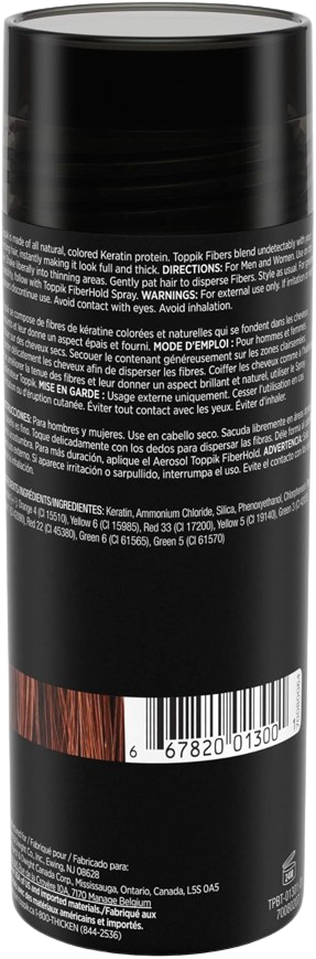 Toppik Hair Building Fibers Auburn 55g