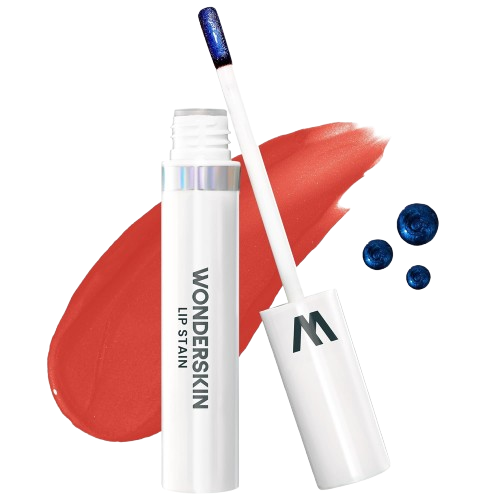 Wonderskin Wonder Blading One Step Lip Stain Masque Hayley – Long Lasting Matte Waterproof Stain & Go Lip Tint
