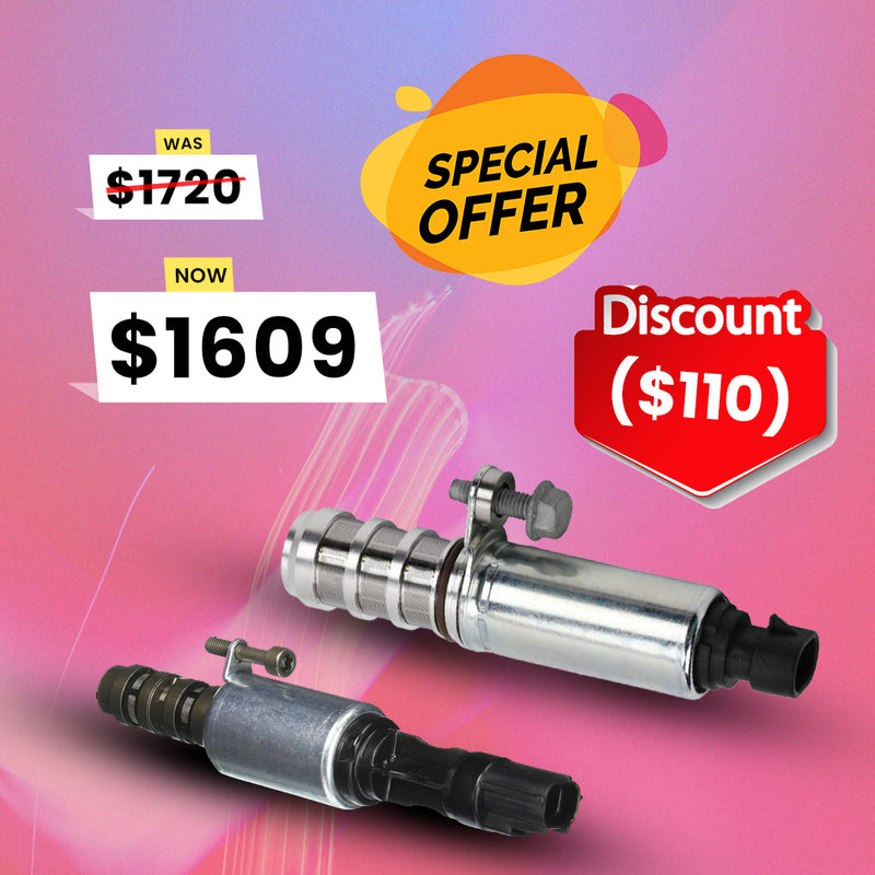 Parts 12679099 Intake Variable Valve Timing (VVT) Solenoid with Seal, Retainer, and Bolt & Ford Genuine 5.4L 3V Vct Control Solenoid 8L3Z-6M280-B - OEM, 1 Pack