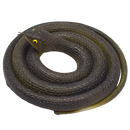 8-Piece Realistic Rubber Snake Set – Scary Props & Bird Deterrent