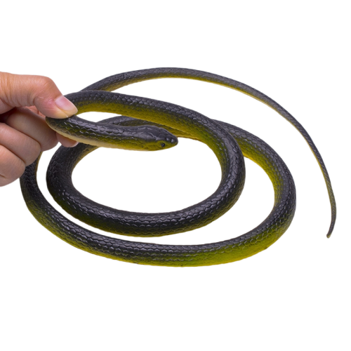 8-Piece Realistic Rubber Snake Set – Scary Props & Bird Deterrent