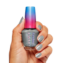 OPI Rapidry Nail Polish A Silver Of A Sec Metallic Silver Vegan