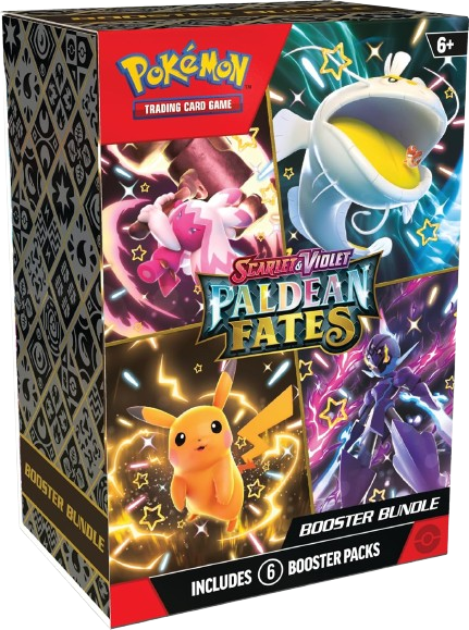 POKEMON TCG: Scarlet and Violet: PALDEAN Fates: Booster Bundle