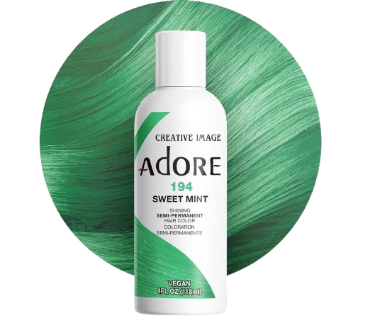 Adore Shining Semi-Permanent Hair Colour 194 Sweet Mint 118ml