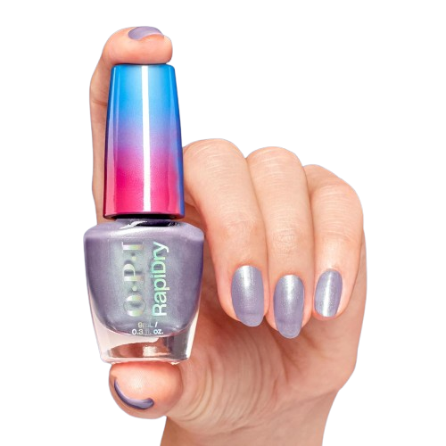 OPI Rapidry Quick Lacquer Stop Drop N' Whoa Nail Polish Grey Vegan Smudge-Proof