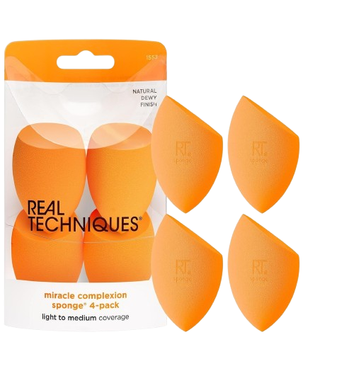 Real Techniques Miracle Complexion Sponge – Pack of 4