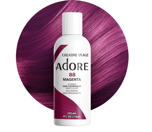 Adore Shining Semi-Permanent Hair Colour 88 Magenta 118ml