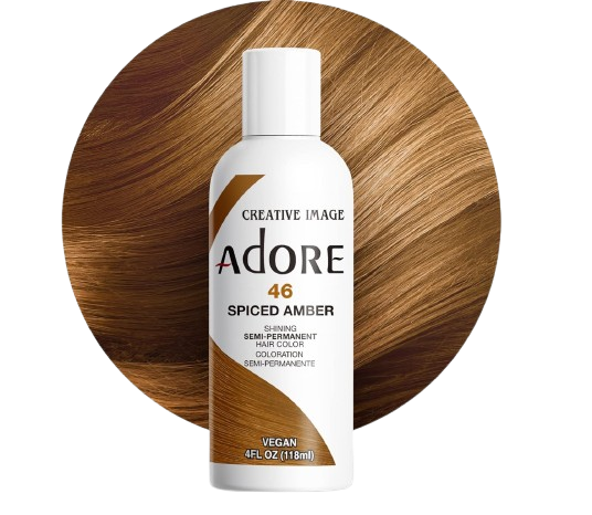 Adore Shining Semi-Permanent Hair Colour 46 Spiced Amber 118ml